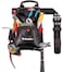 Hultafors Work Gear HT5433 Carpenter's Heavy-Duty Leather Nail &amp; Tool Bag, Double-Gusset Front Pockets