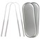 Gaia Guy Stainless Steel Tongue Scraper with Metal Case - 2 Pack - Plastic Free Tongue Scrapers for Adults, Tongue Cleaner for Oral Care &amp; Earth Care