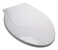 Plumbing Technologies LLC 2C5E4-00 White Plastic Slow Close Elongated Residential Toilet Seat