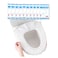 Disposable Non-woven Toilet Pad Water Proof Toilet Cover Portable Travel Hotel Toilet Seat Cover 10 Pieces (white)