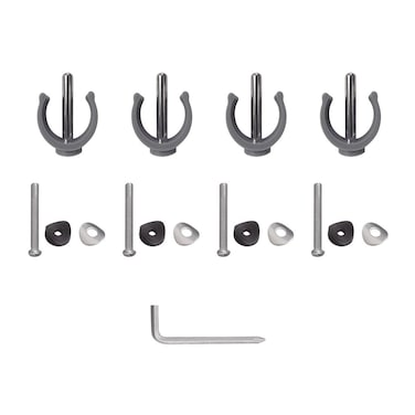 TABEKE Raised Toilet Seat Accessorries Pack