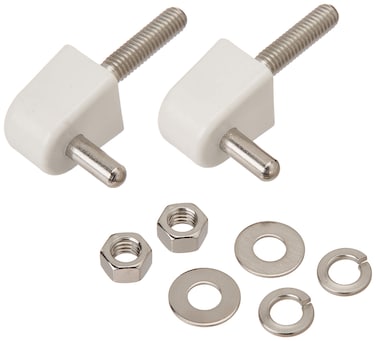 KOHLER 1035010-0 Toilet Seat Hinge Pack Genuine Part, White