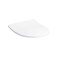 TOTO TSS22701 Slim D Shape Soft Close Toilet Seat Cotton