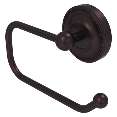 Allied Brass R-24E-ABZ Regal Collection European Style Tissue Toilet Paper Holder, Antique Bronze