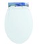 Aqua Plumb Aqua Plumb CTS380BO Elongated Plastic Toilet Seat - Bone