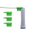 Flush-N-Sav Toilet Tank Overflow Water Conserver Saves Up to 1/2 Gallon Per Flush, Increases The Flushing Power of The Toilet and No Tools are Used for Installation (3 in a Pack)