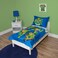 Teenage Mutant Ninja Turtles 4 Piece Toddler Bedding Set &acirc;&euro;&ldquo; Includes Comforter, Sheet Set &acirc;&euro;&ldquo; Fitted + Top Sheet + Reversible Pillowcase for Boys Bed, Blue