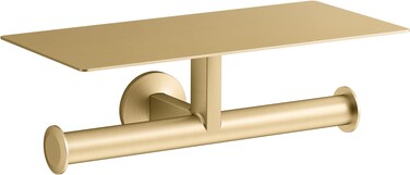 Kohler 78384-2MB Components Plumbing Fixtures, Vibrant Brushed Moderne Brass