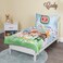 CoComelon 4-Piece Toddler Bedding Set, Cute as a Rainbow, Toddler Bed, Green