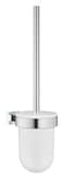 Grohe 40513001 Essentials Cube Toilet Brush Set