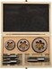 1 Set of 6 Piece Pipe Tap &amp; Die - 1/4" 3/8" 1/2" STEEL TAP &amp; DIE TOOL THREADER THREAD KIT PIPE THREADING