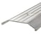 Frost King AT4336A Fluted Top 3-inch Saddle Threshold, 3-Inch by 36-Inch, Silver