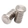 BTMB Copper Threshold Dust Proof Strike 25mm/0.98" Diameter (Thread Contour) 1 Pair