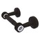 Allied Brass PB-24D-ORB Pacific Beach Collection Two Post Tissue Dotted Accents Toilet Paper Holder, Oil Rubbed Bronze