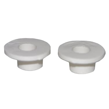 LASCO 14-1081 Plastic Self Aligning Toilet Seat Hinge Washers, White