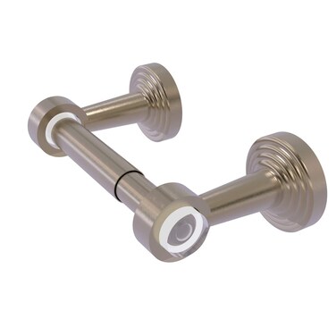 Allied Brass PB-24-PEW Pacific Beach Collection Two Post Tissue Toilet Paper Holder, Antique Pewter