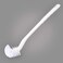 Baffect Curved Toilet Brush Plastic Long Antislip Grip Handle Toilet Cleaning Brushes Strong Decontamination Hanging Portable Toilet Bowl Brush Bathroom Accessories