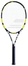 Babolat Evoke 105 Strung Tennis Racquet, Black/Yellow (4 1/2" Grip)