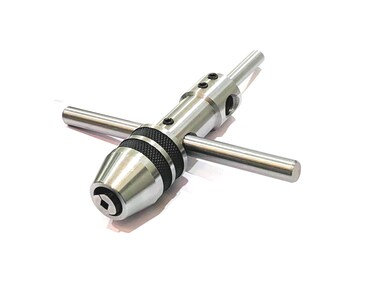 AD INTERNATIONAL Spindle Tap Wrench Capacity 1/4"-1/2" Inch (6.35 to 12.5 MM) II Tapping, Threading Drill Press DIY Hand Tool