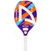 Shark Storm - Professional Beach Tennis Racket   Fiberglass Frame, EVA Soft Core   Beginner Level   Spin-Generating Micro-Granule Face Texture   Includes Cover