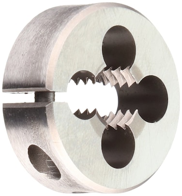 Irwin Tools 3834 Irwin High Carbon Steel Round Fractional Dies - Die 3/8-16 1 Adj Rd Hanson Round