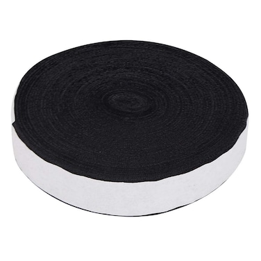 Naroote Badminton Racquet Towel Grip, 32.81ft x 1.18inch Tennis Racket Tape,10M Tennis Grip Tape, Tennis Racket Grip Tape Outdoor Sport Tool for Badminton Rackets Tennis Rackets(Black)