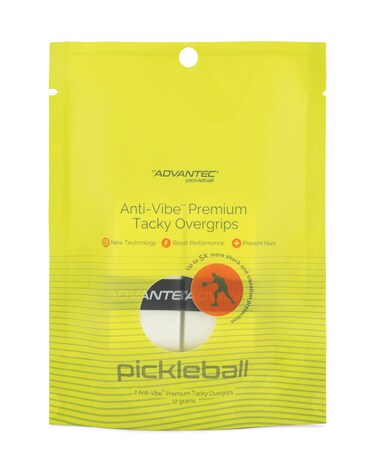 VT Advantec Vibration Dampening Pickleball Paddle Overgrip &acirc;&euro;&ldquo; Tacky Paddle Grip Tape &acirc;&euro;&ldquo; Transform Vibration into Energy &acirc;&euro;&ldquo; More Cushion, Less Slipping and More Fun Installation &acirc;&euro;&ldquo; 2 Pack