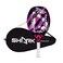 Shark Predator 20MM   Beach Tennis Racket Carbon Fiber   Professional Carbon 3K Racket for Advanced Players   Andr&Atilde;&copy; Baran Signature Series