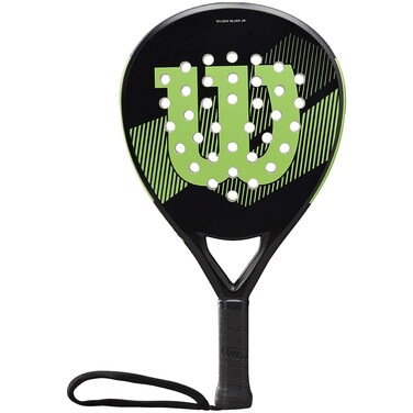 Wilson Unisex-Youth Blade Junior Paddle Racket Black/Lime 0