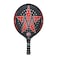 Master Athletics MPro-Edge Platform Tennis Paddle (Black/Red)