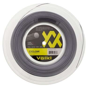 Volkl Cyclone 18g Tennis Reel Graphite, Grey