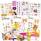 Disney Classics Girls Temporary Tattoos Bundle ~ 150+ Disney Tattoos for Girls Party Favors Decorations   Minnie Mouse, Aristocats, Alice in Wonderland, More!