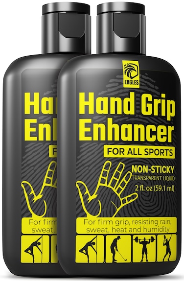 EAGLES Dry Hand, Pole Grip Solution, Grip Enhancer, Non-Sticky, Anti-Slip Solution for Pole Dancing, Sweaty Hands, Dry Grip for Football, Tennis, Weightlifting, Golf, Gymnastics, Pole Fitness, Gaming