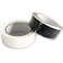 Powerti Tennis Racket Head Protection Tape 3.5cm Width Soft Tennis Racquet Guard Tape-Set of 2,Black and White CA