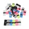 Lxmxgk 30 PCS Tennis Racket Grip Tape, Precut Tennis Grip Tape, Wrap Your Racquet for High Performance, Tennis Overgrip Grip Tape with Velvety Comfort for Anti Slip and Absorbent Grip&iuml;&frac14;&circ;6 Colors&iuml;&frac14;&permil;