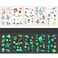 GotGala 5 Sheets Outer Space Temporary Tattoos Rocket Ship Planets Astronaut Glow in Dark Tattoo Sticker for for Kids Boy Girl Outer Space Birthday Party Supplies