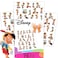 Disney Pinocchio Tattoos Party Favors Pack ~ Bundle Includes 75 Pinocchio Temporary Tattoos (Pinocchio Costume Party Supplies)