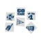 Fun Express Blue Go Team We are Number 1 Tattoos (Set of 72) School Spirit Supplies