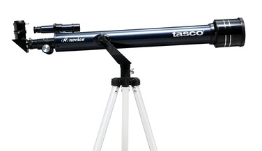 Tasco 30060402: Novice 60x700mm Telescope, Blue Refractor 402x Magnification, One Size