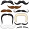 Mr. Moustachio Stach'oos, Temporary Mustache Tattoos