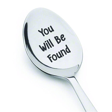 Encouragement Inspirational Birthday Christmas Gifts For Best Friend, Daughter, Son, Sister, Niece, Mom, Coworkers   You Will Be Found Theater Lover Music Lover - Engraved Spoon Gift For Men Women