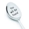 Encouragement Inspirational Birthday Christmas Gifts For Best Friend, Daughter, Son, Sister, Niece, Mom, Coworkers   You Will Be Found Theater Lover Music Lover - Engraved Spoon Gift For Men Women