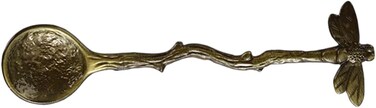 Retro Dragonfly Spoon Coffee Spoon Teaspoon Stainless Steel Tableware Creative Sugar Spoon Tea Spoon Stir Bar Spoon Stirring Spoon, Cake Spoon, Dessert Spoon,Long Handle Spoon Kitchen Gadget Antique