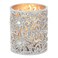 Olivia Riegel Crystal Windsor Tea Light Holder, Silver