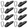 Tarp Clips with Carabiner Clamps Tent Tighten Kit Heavy Duty Lock Grip Thumb Screw Clip for Tarps, Awnings, Outdoor Camping, Caravan Canopies, Car Covers, Swimming Pool Covers (8 Packs)