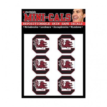 Wincraft NCAA South Carolina Fighting Gamecocks Face Tattoos, Team Colors, One Size