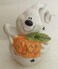 Blue Sky Ceramic Boo Pumpkin Tealight Holder