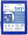 Kotap TRA-0507-40 Durable Multi-Use, 40-Pack Poly Tarpaulin, 5 ft. X 7 ft, Blue