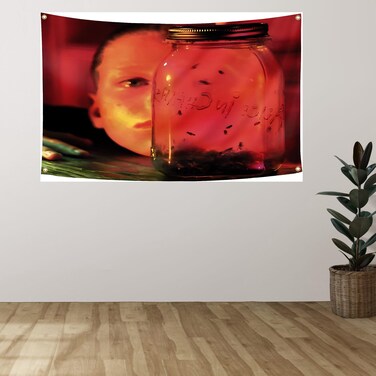 Jar Of Flies Alice in Chains Tapestry 3x5Ft Wall Art banner for Wall Room Bedroom Decor