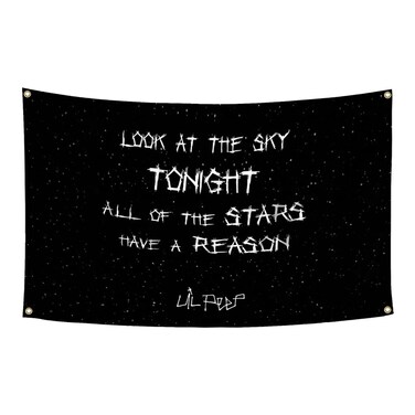 Lil Tapestry Peep Flag 3x5Ft Funny Tapestries Wall Hanging Poster Banner for for Room Wall Garage Man Cave Outddor/Indoor Decor